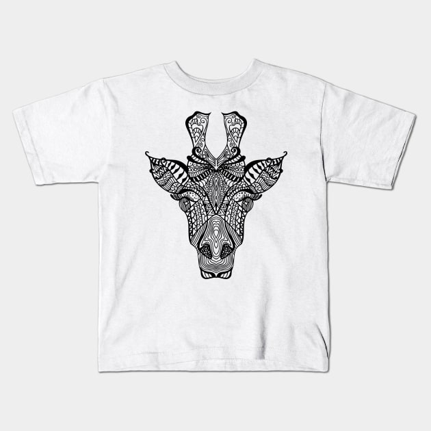 Giraffe - Beautiful giraffe Design Kids T-Shirt by TrendyPlaza